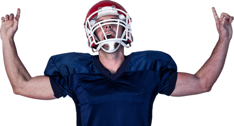Rugby Player Celebrating Victory with Transparent Background - Download Free Stock Videos Pikwizard.com
