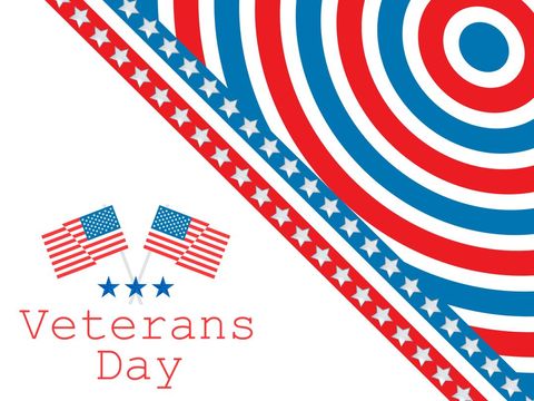 patriotic design with american flags for veterans day - Download Free Stock Templates Pikwizard.com