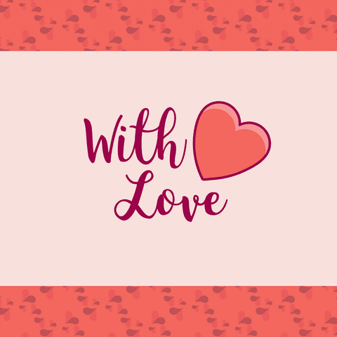 Romantic heart illustration on transparent background