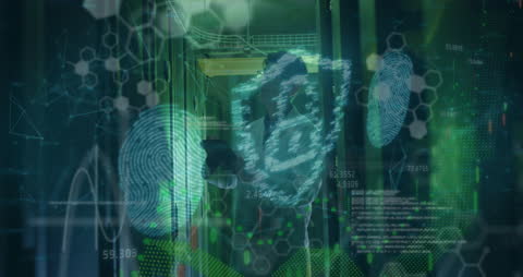 Abstract Security Animation Over Data Centre Servers