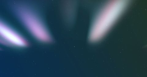 Colorful aurora borealis night sky scene