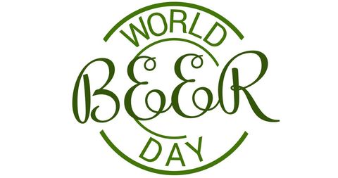 World Beer Day Celebration Design with Typography - Download Free Stock Images Pikwizard.com