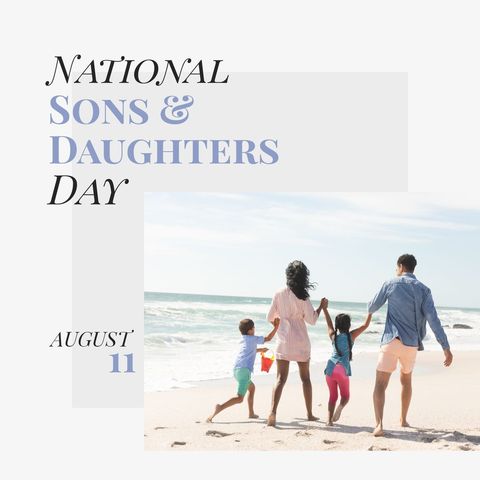 Celebrating National Sons and Daughters Day with Beach Family Fun