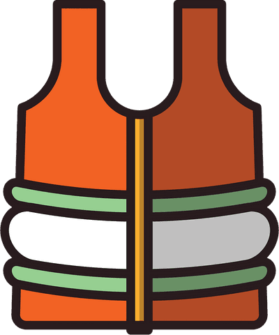 transparent digital illustration of life jacket - Download Free Stock Videos Pikwizard.com