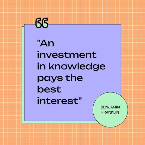 Inspirational Educational Quote Gradient Background - Download Free Stock Templates Pikwizard.com