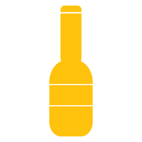 Transparent Yellow Bottle Vector with Copy Space - Download Free Stock Videos Pikwizard.com