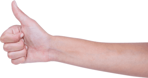 transparent background hand showing thumbs up gesture - Download Free Stock Videos Pikwizard.com