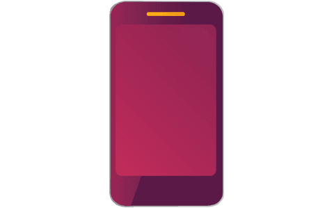 Vector Illustration of Transparent Purple Smartphone Display - Download Free Stock Videos Pikwizard.com