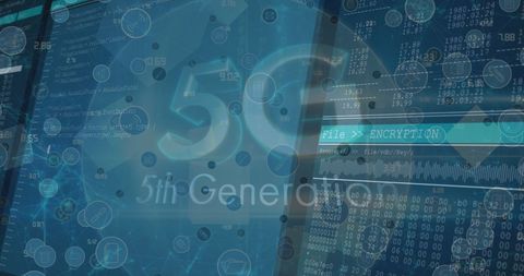 5G Technology and Data Networks Futuristic Interface - Download Free Stock Images Pikwizard.com