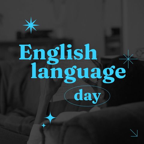 celebrating english language day with relaxed reading - Download Free Stock Templates Pikwizard.com