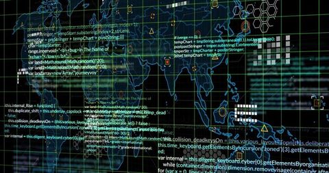 Global Data Integration and Digital Networking Visualization - Download Free Stock Images Pikwizard.com