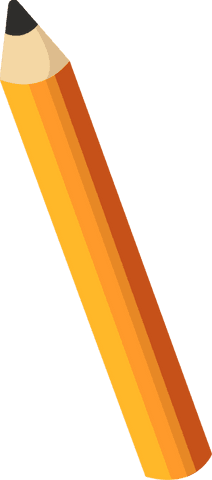 Transparent Background Stylized Pencil with Hexagonal Gradient - Download Free Stock Videos Pikwizard.com