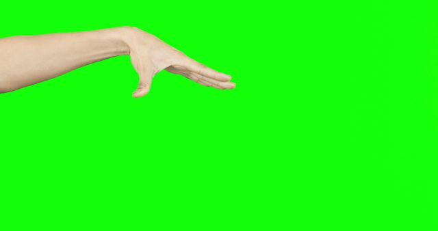 Hand Gesturing on Green Screen Isolated Background - Download Free Stock Images Pikwizard.com