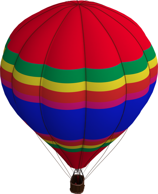 Colorful Hot Air Balloon Transparent Background for Designs and Projects - Download Free Stock Videos Pikwizard.com