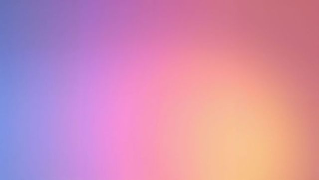 Soft pastel gradient blending periwinkle to peach for minimalist background and ui design
