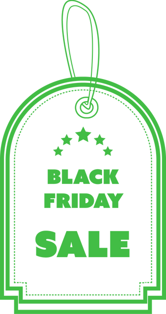 Green Black Friday Sale Label Clipart on Transparent Background - Download Free Stock Videos Pikwizard.com