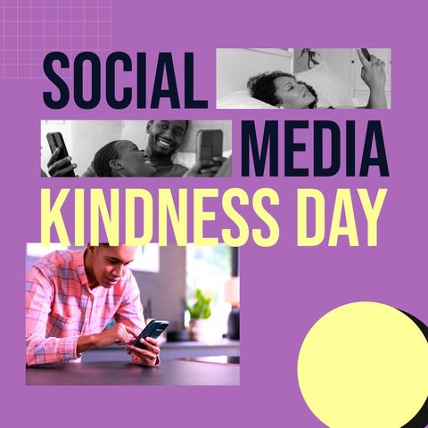 social media kindness day celebrating global connections - Download Free Stock Templates Pikwizard.com