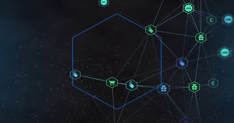 Futuristic Network of Digital Connections and Data Processing - Download Free Stock Images Pikwizard.com