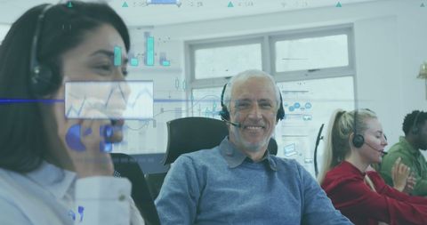 Financial Data Analysis in Diverse Office Environment