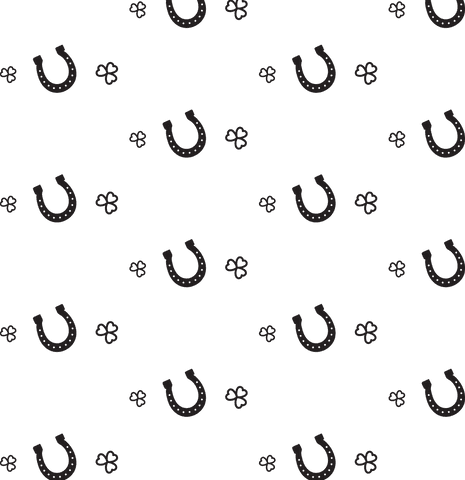 Transparent Seamless Horseshoes and Clovers Pattern - Download Free Stock Videos Pikwizard.com