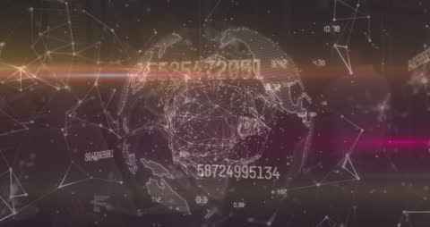 Digital Global Networking with Light Trails