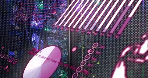 Futuristic Digital Interface with Data Server Visualization - Download Free Stock Images Pikwizard.com