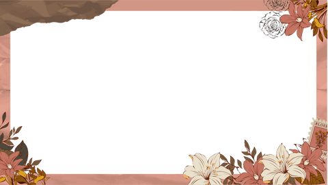 Transparent Floral Frame with Copy Space in Botanical Style - Download Free Stock Videos Pikwizard.com