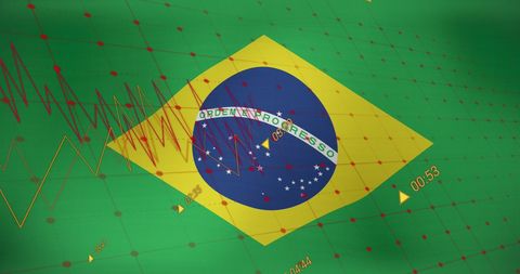 Digital Data Analytics on Brazil Flag