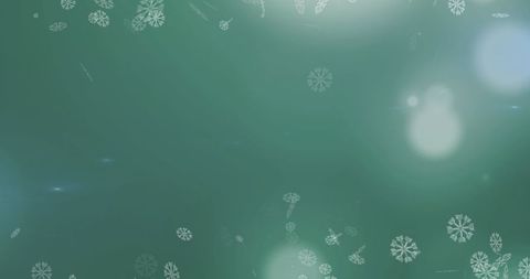 Abstract Winter Snowflakes and Glowing Lights Background - Download Free Stock Images Pikwizard.com
