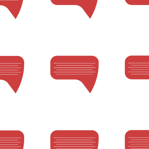 Red Speech Bubbles Pattern on Transparent Background - Download Free Stock Videos Pikwizard.com