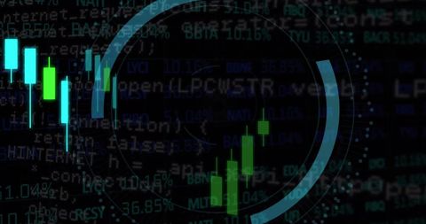 Cybersecurity in Finance: Data Processing with Digital Indicators - Download Free Stock Images Pikwizard.com