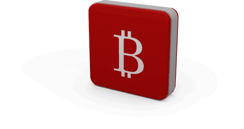 transparent vector illustration of red bitcoin brick - Download Free Stock Videos Pikwizard.com
