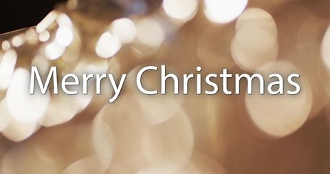 Festive Merry Christmas Holiday Greeting Design