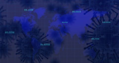 digital data processing animation with global pandemic theme - Download Free Stock Images Pikwizard.com