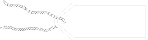 Blank White Name Tag with String on Transparent Background - Download Free Stock Videos Pikwizard.com