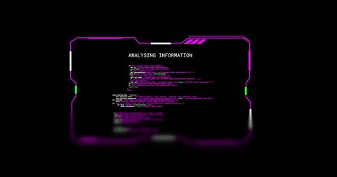 Futuristic Data Analysis Interface with Floating Text - Download Free Stock Images Pikwizard.com