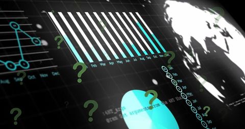 Analyzing global business insights with digital interface