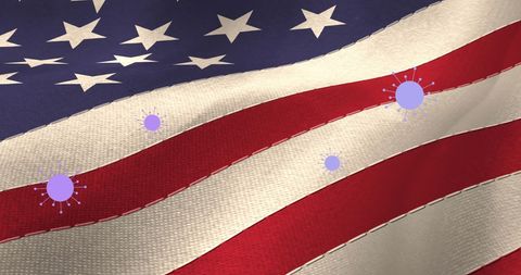 Coronavirus Pandemic Overlapping United States Flag - Download Free Stock Images Pikwizard.com