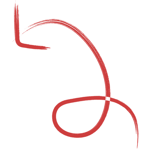 curved red arrow transparent illustration for directional graphics - Download Free Stock Videos Pikwizard.com