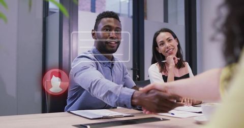 Interview Professionalism: Greeting Candidate with Warm Welcome