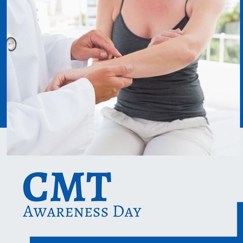 Doctor Assessing Patient for CMT Awareness Day - Download Free Stock Templates Pikwizard.com