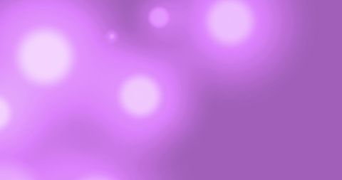Glowing White Spots on Purple Background Digital Motion