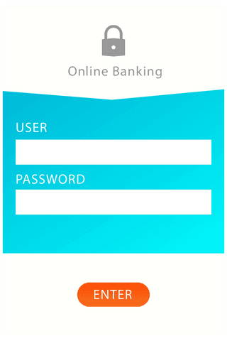 transparent online banking login interface png - Download Free Stock Videos Pikwizard.com