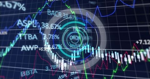 Abstract Global Financial Data Analysis Interface - Download Free Stock Images Pikwizard.com