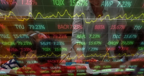 Financial Data Animation Over Retail Trader Using Smartphone