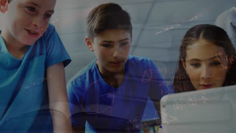 Students Engaging with Mathematics and Technology Concepts