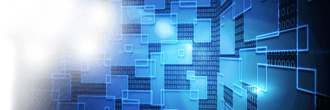 Transparent Blue Abstract Shape with Binary Language Overlay - Download Free Stock Videos Pikwizard.com