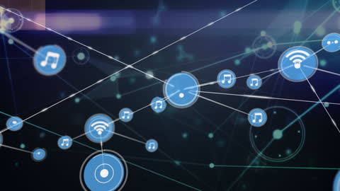 Digital Connectivity and Networking Concept