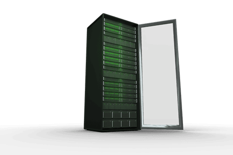 transparent background digital server rack illustration - Download Free Stock Videos Pikwizard.com