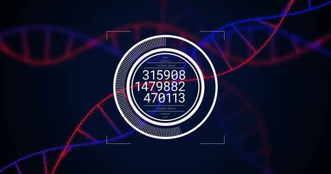 digital interface dna and data analysis - Download Free Stock Images Pikwizard.com